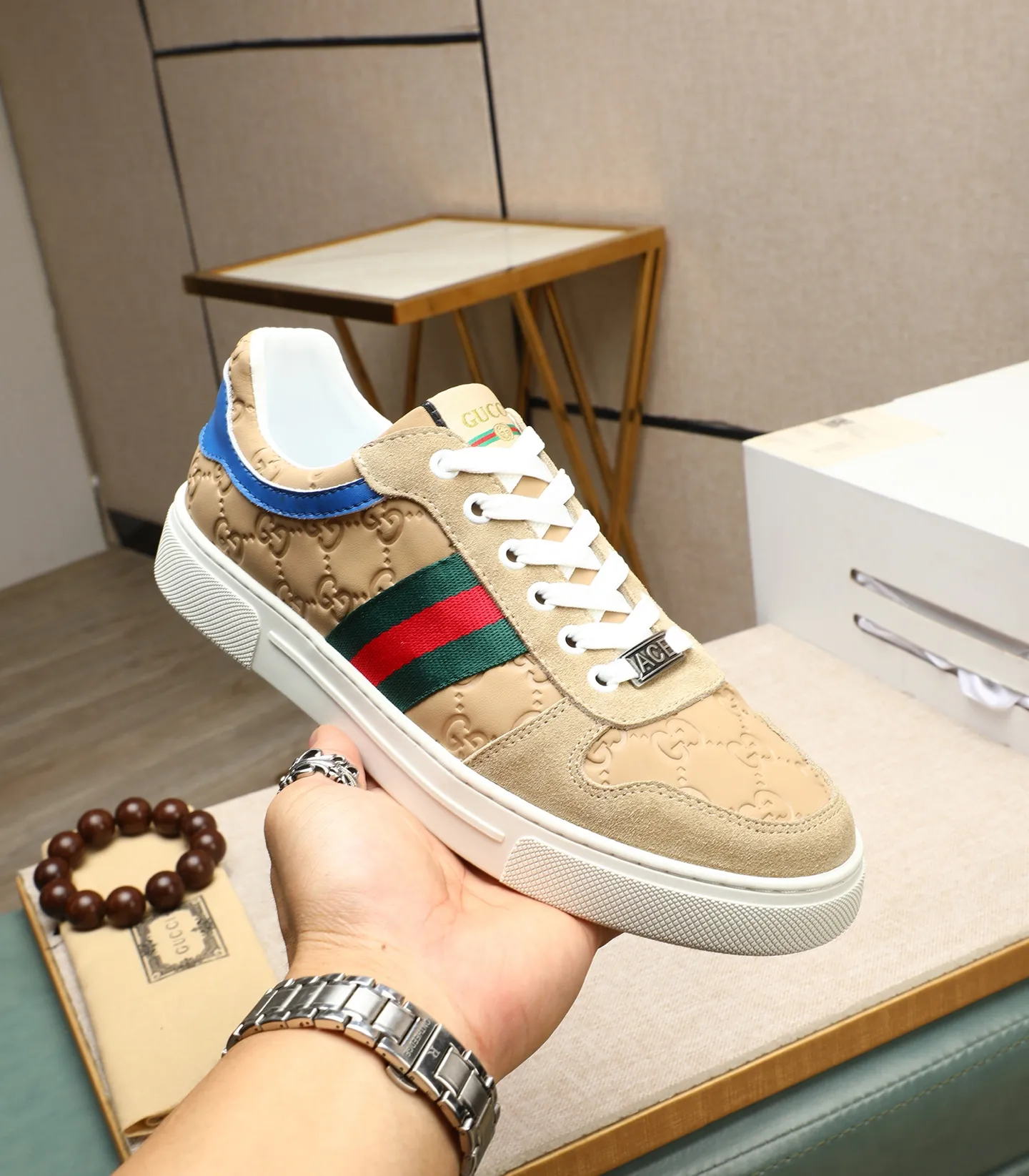Men's men's shoes💰440 GUCCI🔍🔍2025 latest model Available at the counter at the same time, original calfskin imported from Italy, genuine leather lining, (high-end, extravagant, and classy) with exquisite workmanship, soles: original soles specially provided by the original factory, ⚠Exclusive double-layer movable molded soles are super comfortable⚠, real photos🎬The real ones are better🔍🔍"High quality·Follow the order" code number 39-44 (38 45 46 customized)